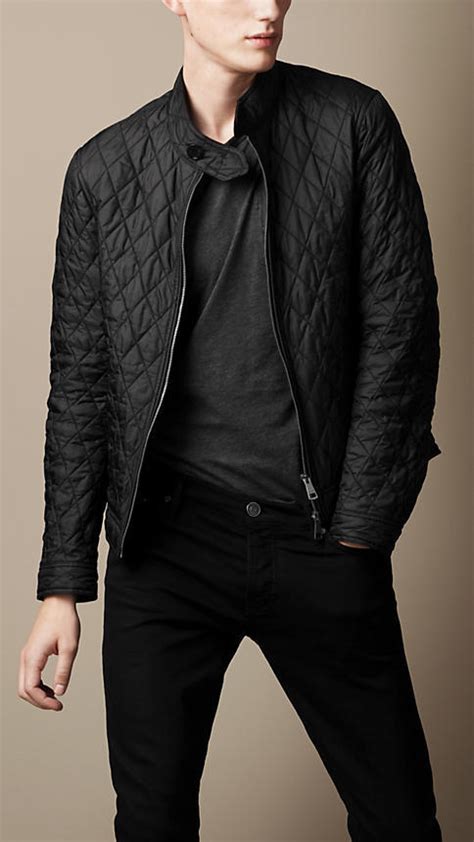 burberry brit harrington jacket|Burberry men's quilted bomber jackets.